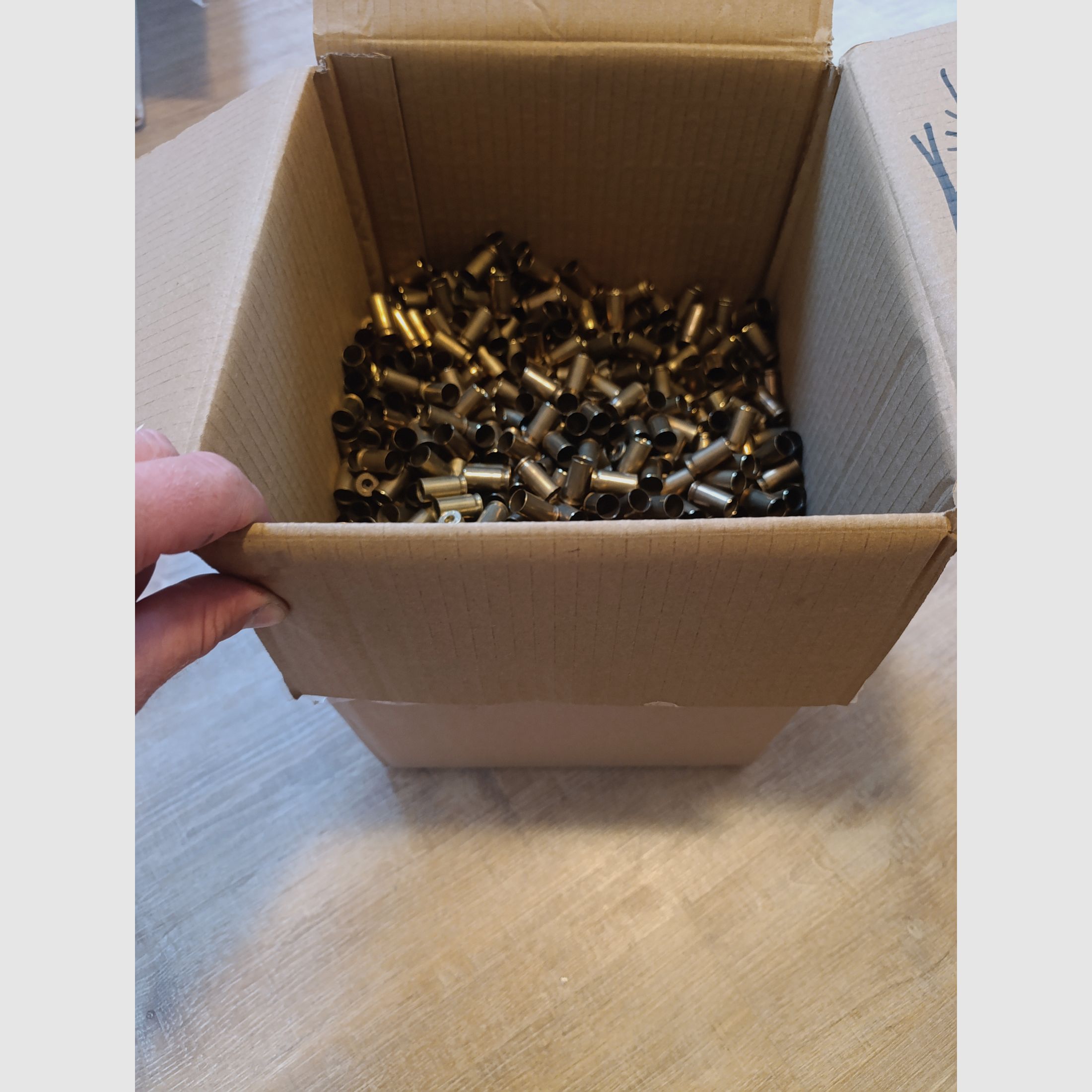 2800 casquillos casquillos de latón . 45 ACP (calibrados y encendidos)