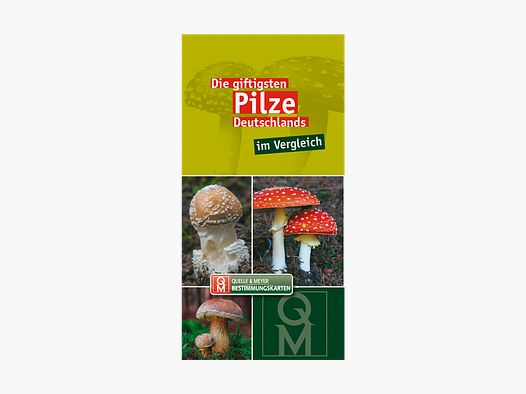 Carte d'identification "Les champignons les plus toxiques d'Allemagne"