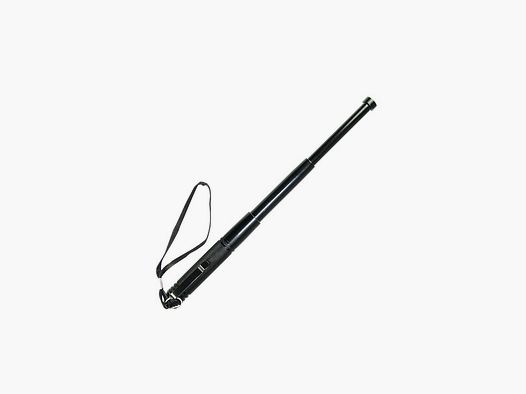 Mini Teleskop Schlagstock 14/32cm - Schwarz - auch als Kubotan verwendbar