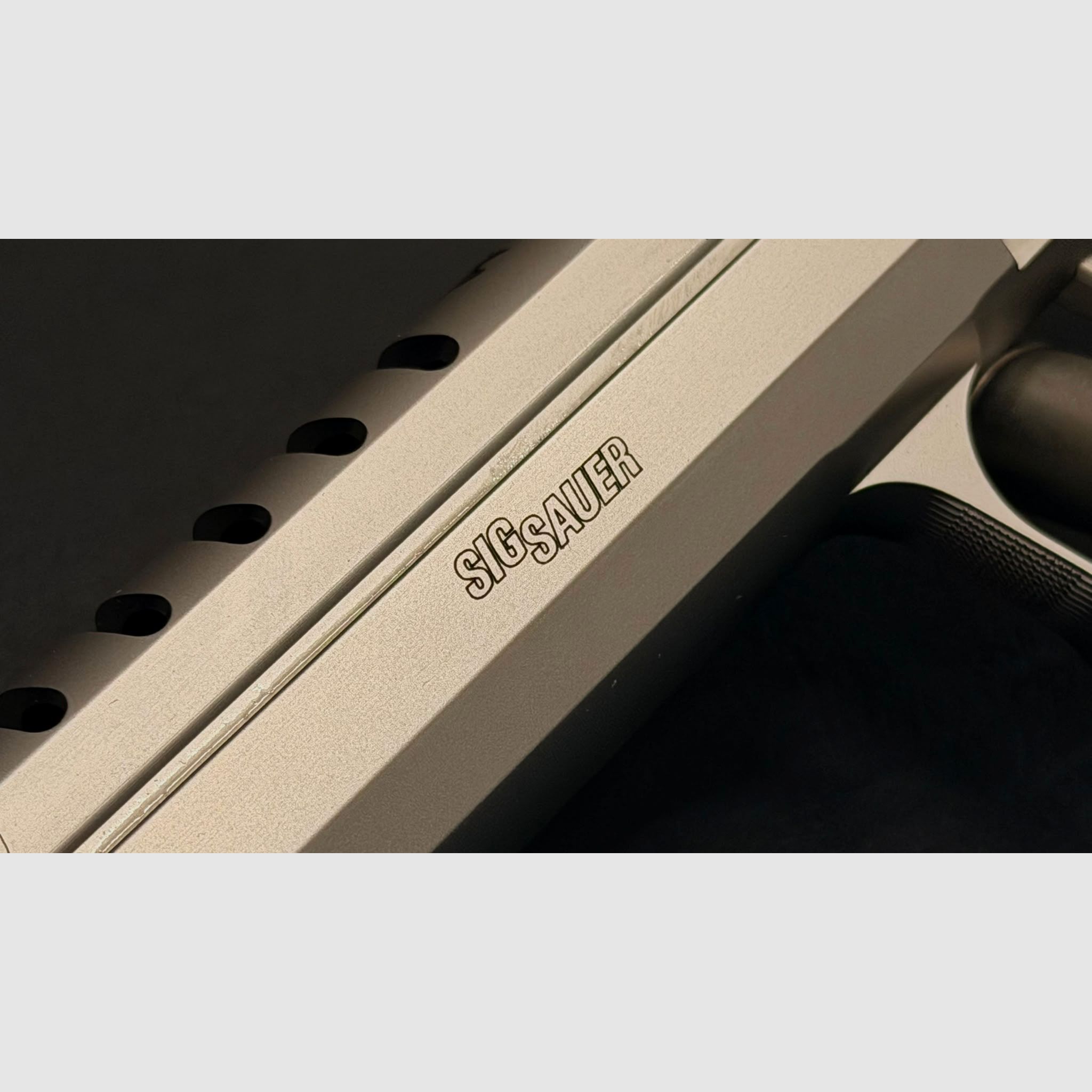 SIG SAUER P210 Skeleton Silver 6" | GSG Mastershop | 9mm Luger | Limitato | pistola semiautomatica, immagine 7 di 11
