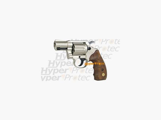 Colt Detective Special nickel crosse bois - revolver 9mm
