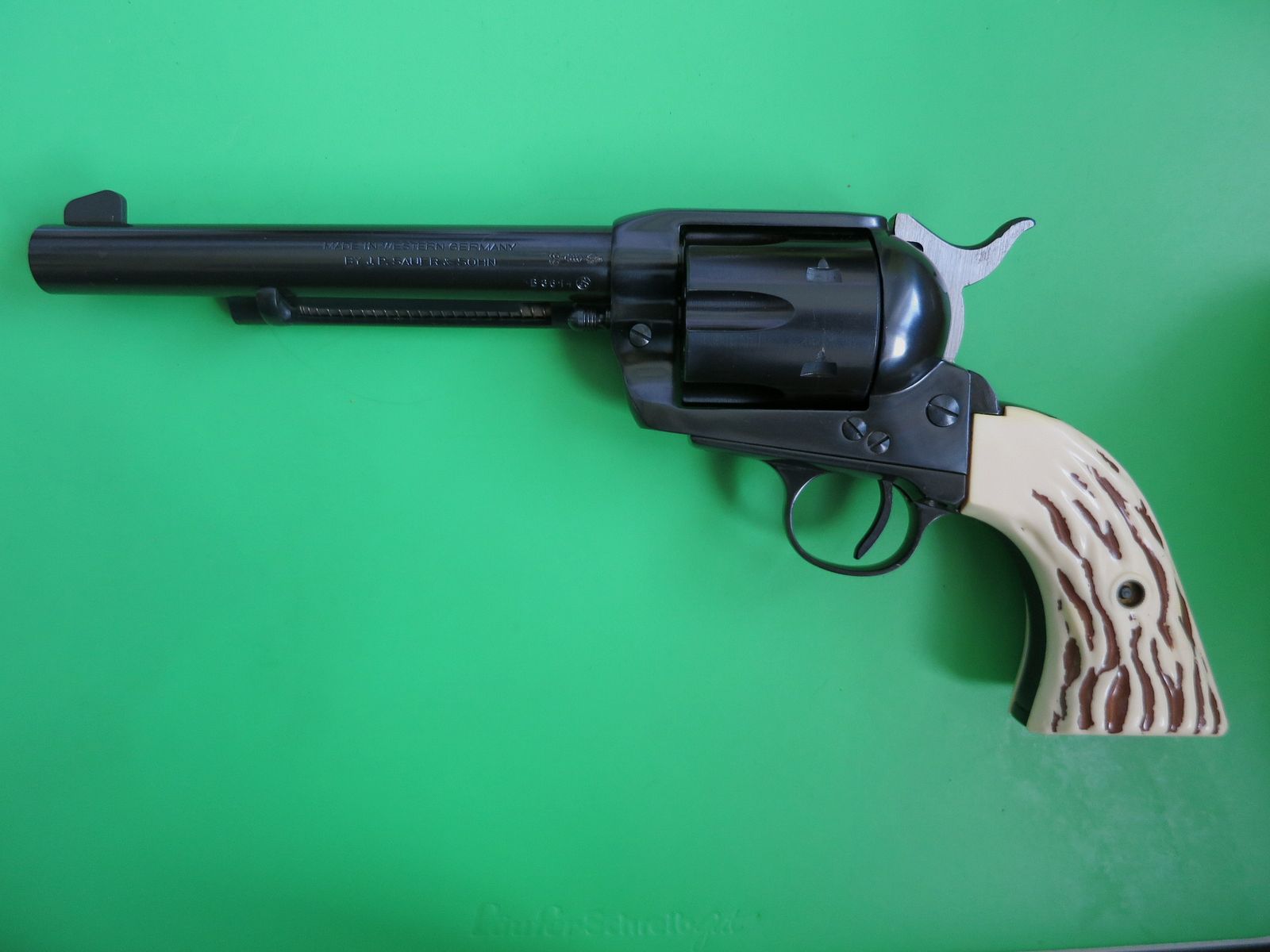 Revolver Western, FJ. P. Sauer & Sohn, Western-Six-Shooter, .357 Magnum, stato da collezione #63, immagine 1 di 15