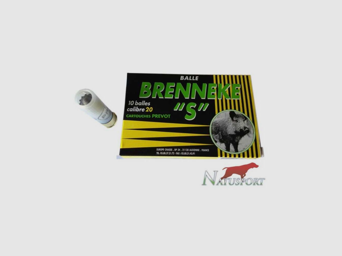 Unterkaliber-Patrone Prevot Brenneke S C.20/70*, Bild 4 von 4