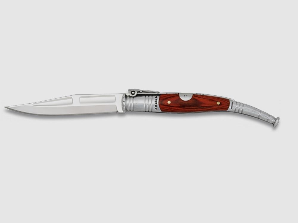 Navaja Taschenmesser SERRANA CARRACA.Wood 8,7cm Geschenk-Box