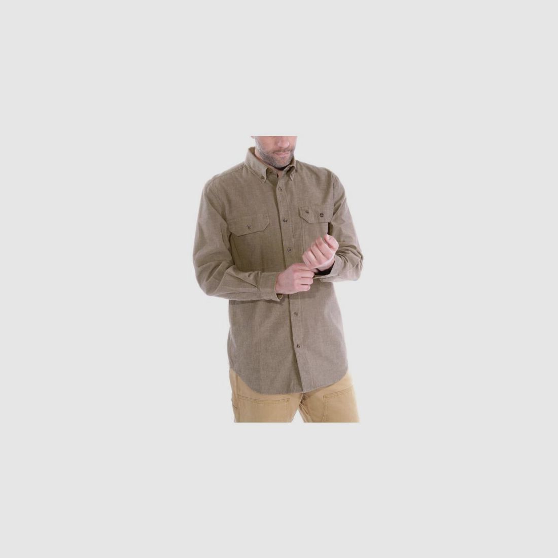 Carhartt Herren Hemd langarm Fort Solid L/S