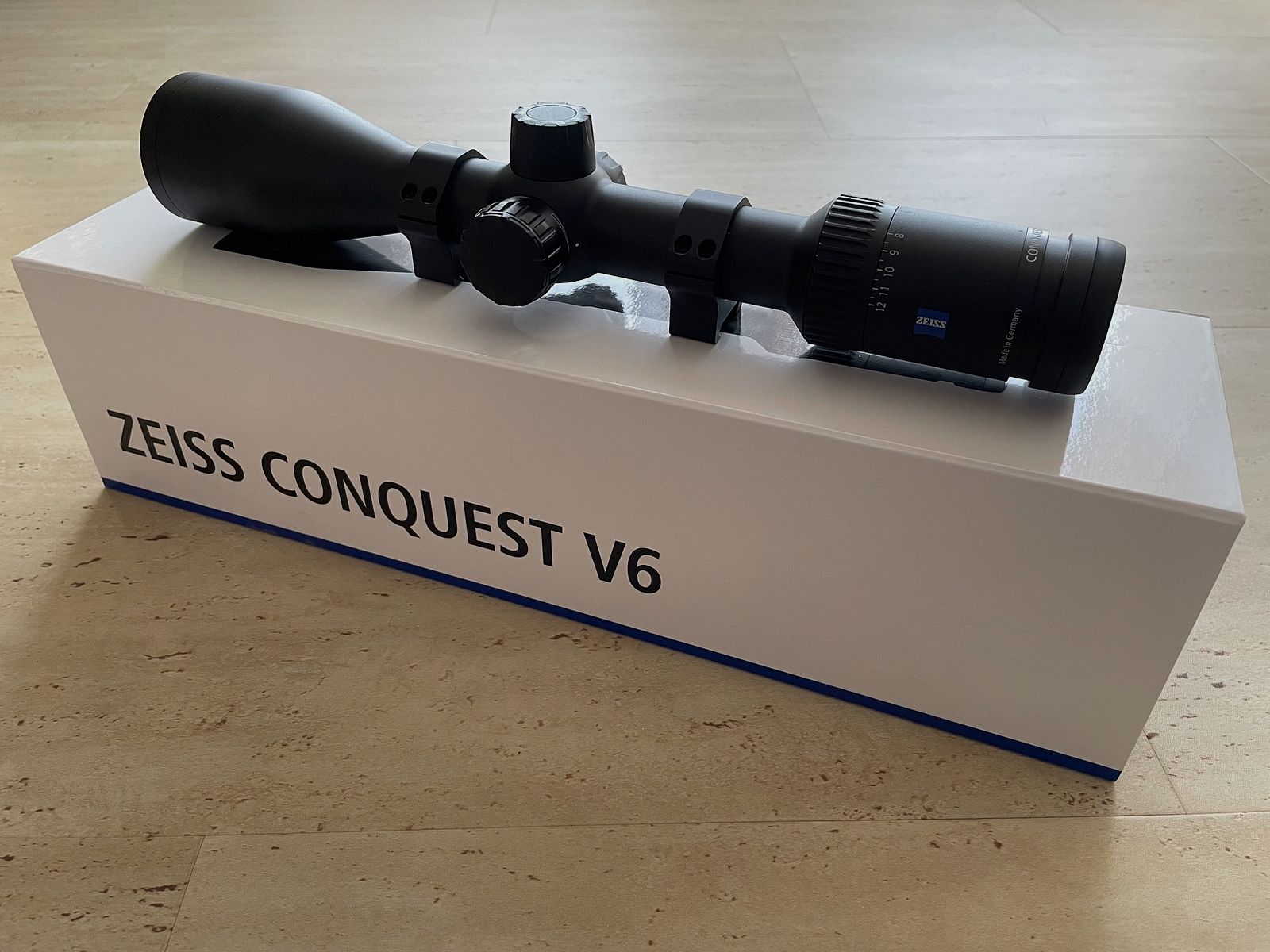 Zeiss Conquest V6 2-12x50 Zielfernrohr – Absehen 60 beleuchtet – absolut neuwertig