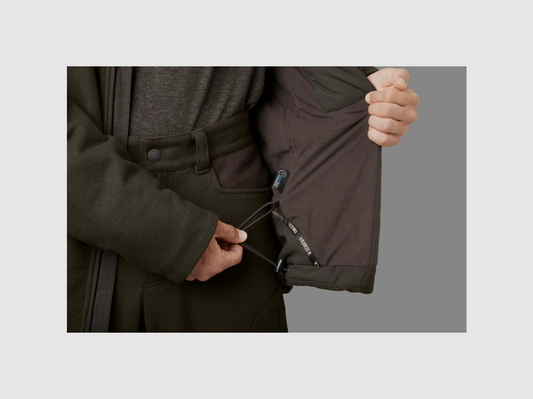 Härkila Metso Winter Jacke green / Shadow brown