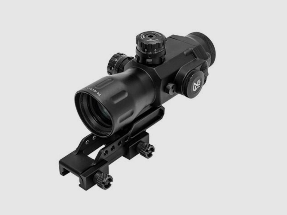 UTG Compact Prismatic 4X32 T4 Scope, 36-Color T-DOT Zielfernrohr, NEU & OVP