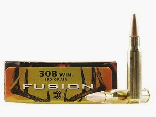 Federal Fusion .308 Win. 150GR SP 20 cartridges