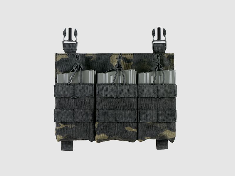 Buckle Up Triple SR25/AR-10/M14/SCAR-H Pouch Panel - MB