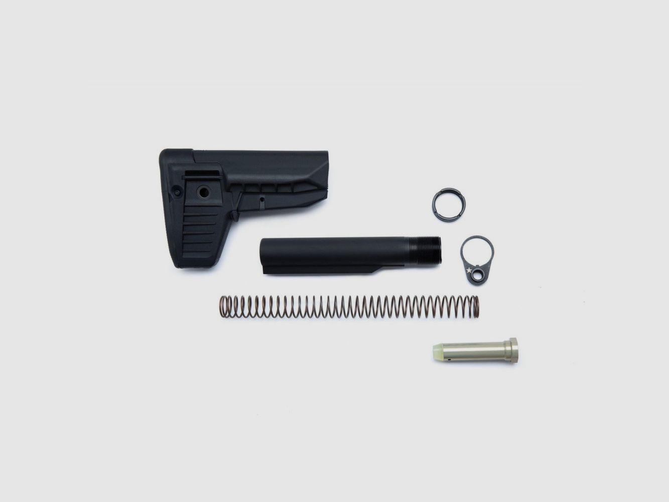 BCM® Stock Kit - Mod 1 - SOPMOD - Compartment - Nero