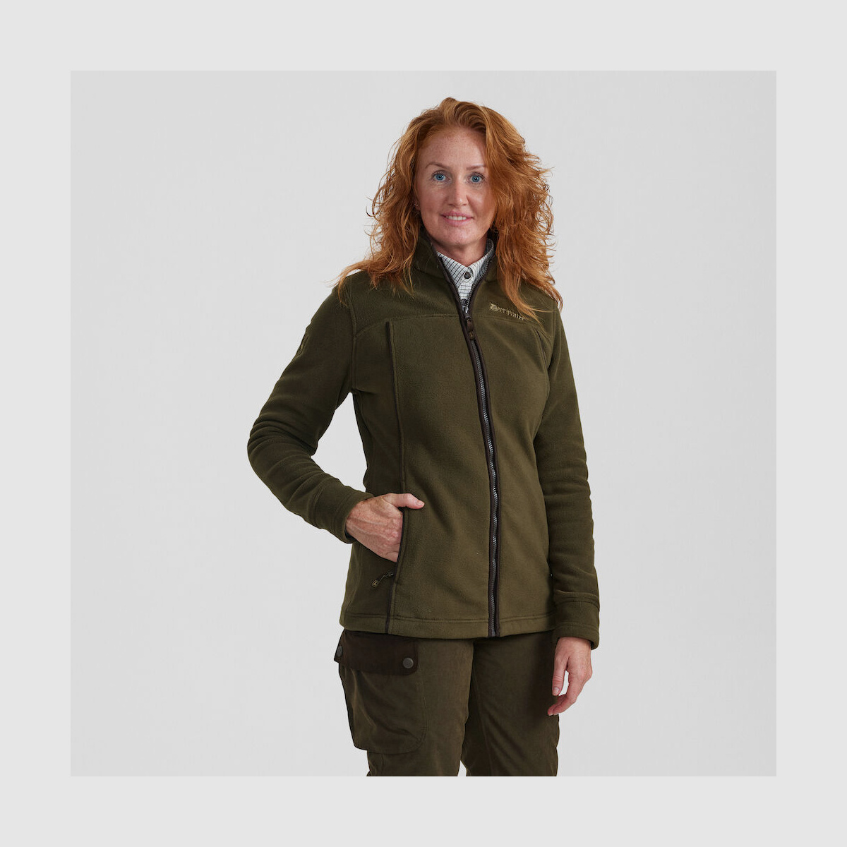 DEERHUNTER Lady Eagle Fleecejacke Oliv