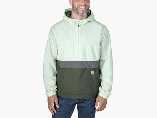Carhartt Anorak Leggero da Uomo Tender Green/Dusty Olive M