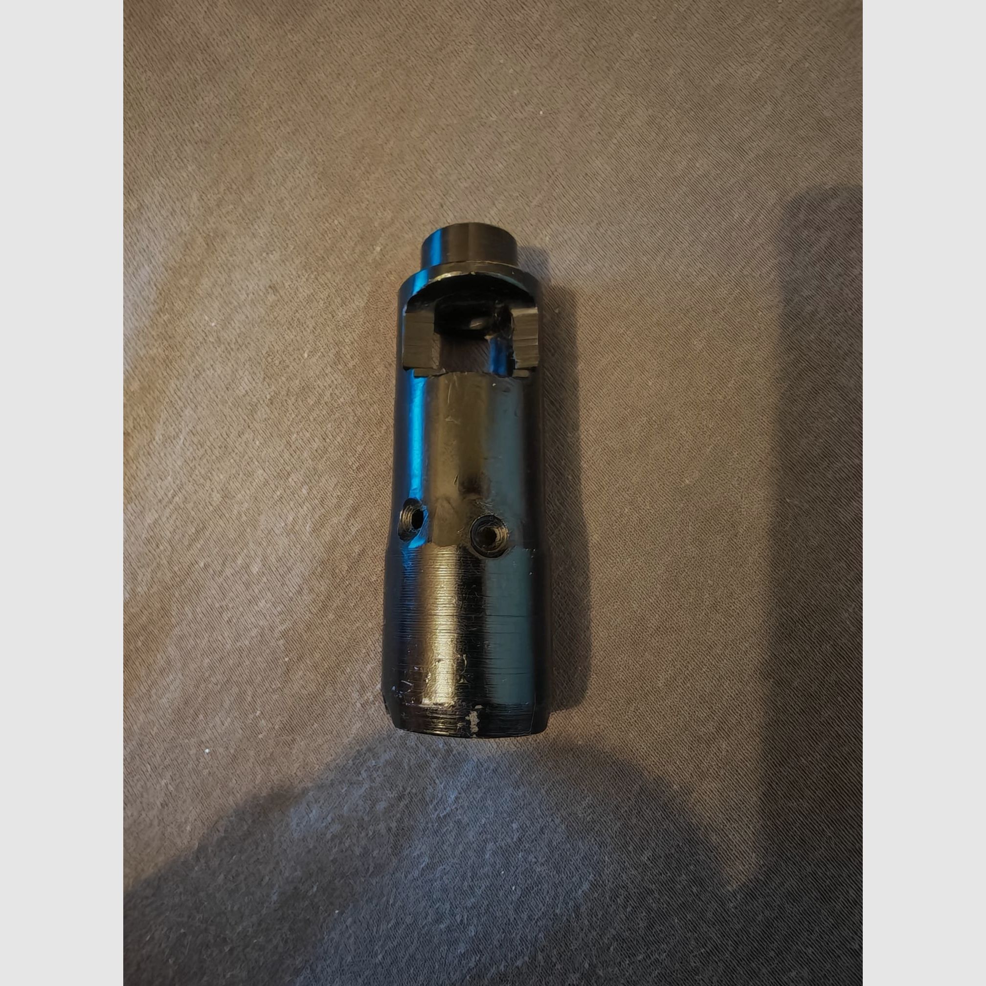 Rare AK74 AK 74 muzzle brake | Early version crescent cut | Original Soviet Izhmash | 5.45 x 39 mm bore