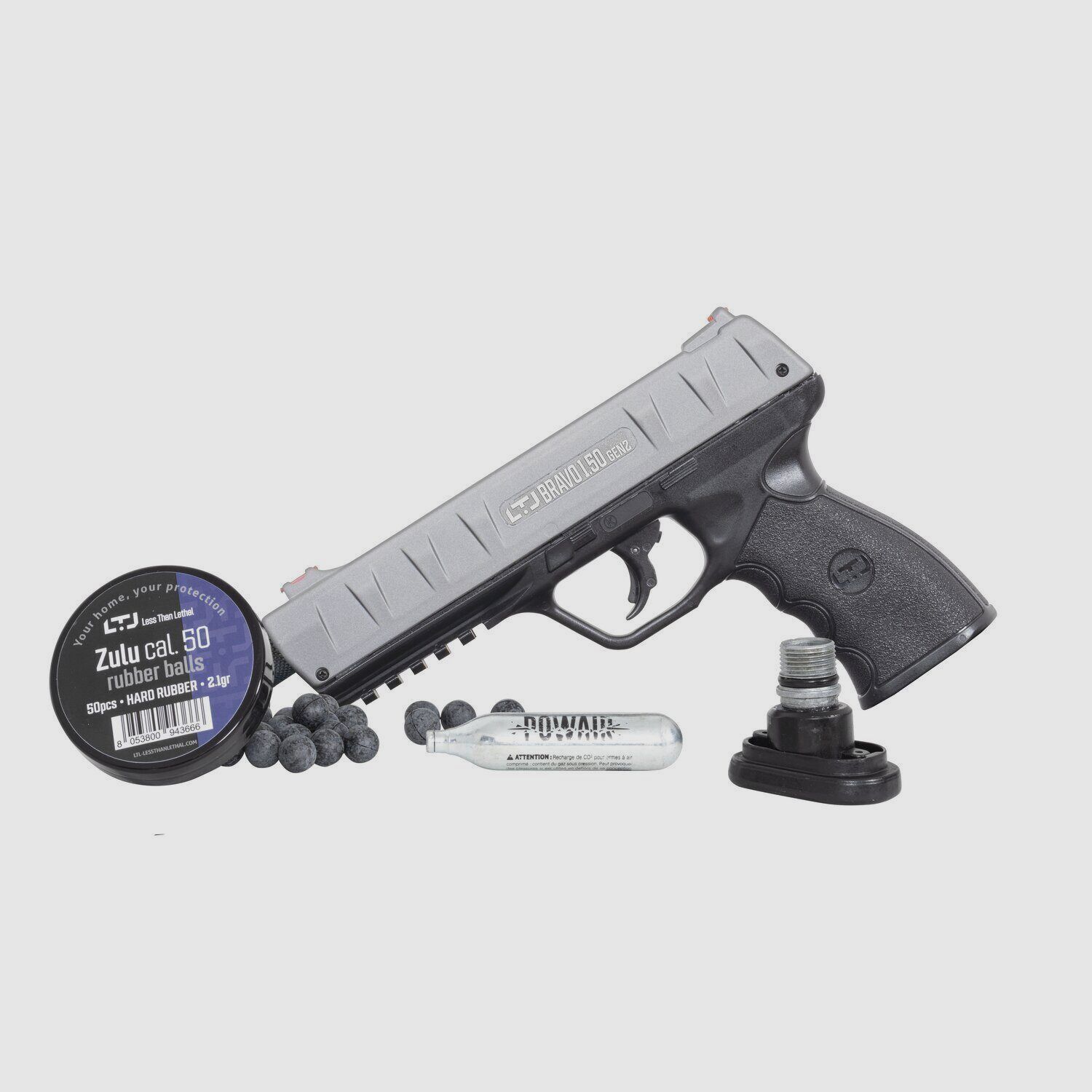 Pack Ltl Pistol Bravo CO2 C50 THR + 50 Yankee, immagine 3 di 4