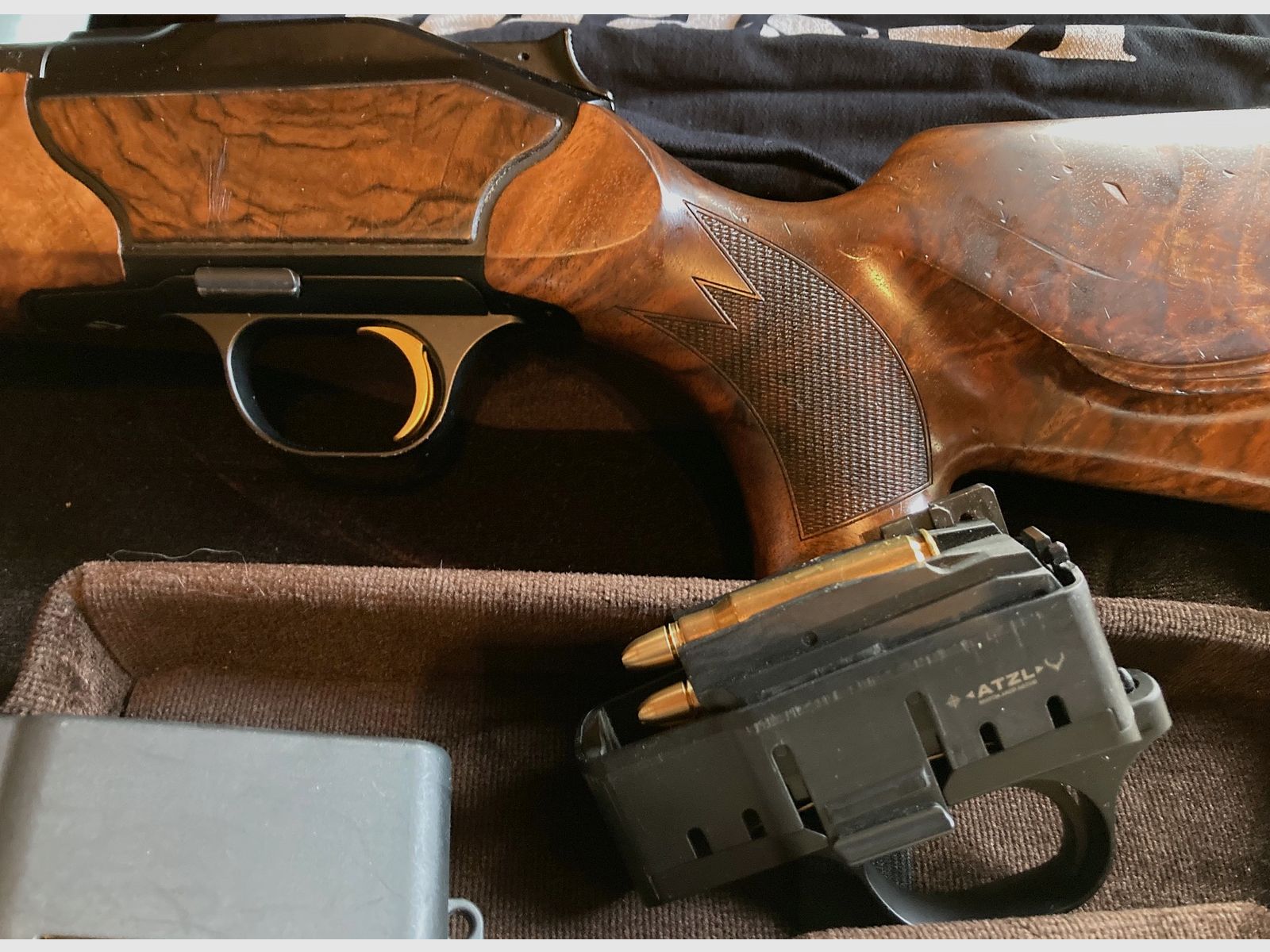 Blaser R 8 Attaché .308,  Atzl Abzug