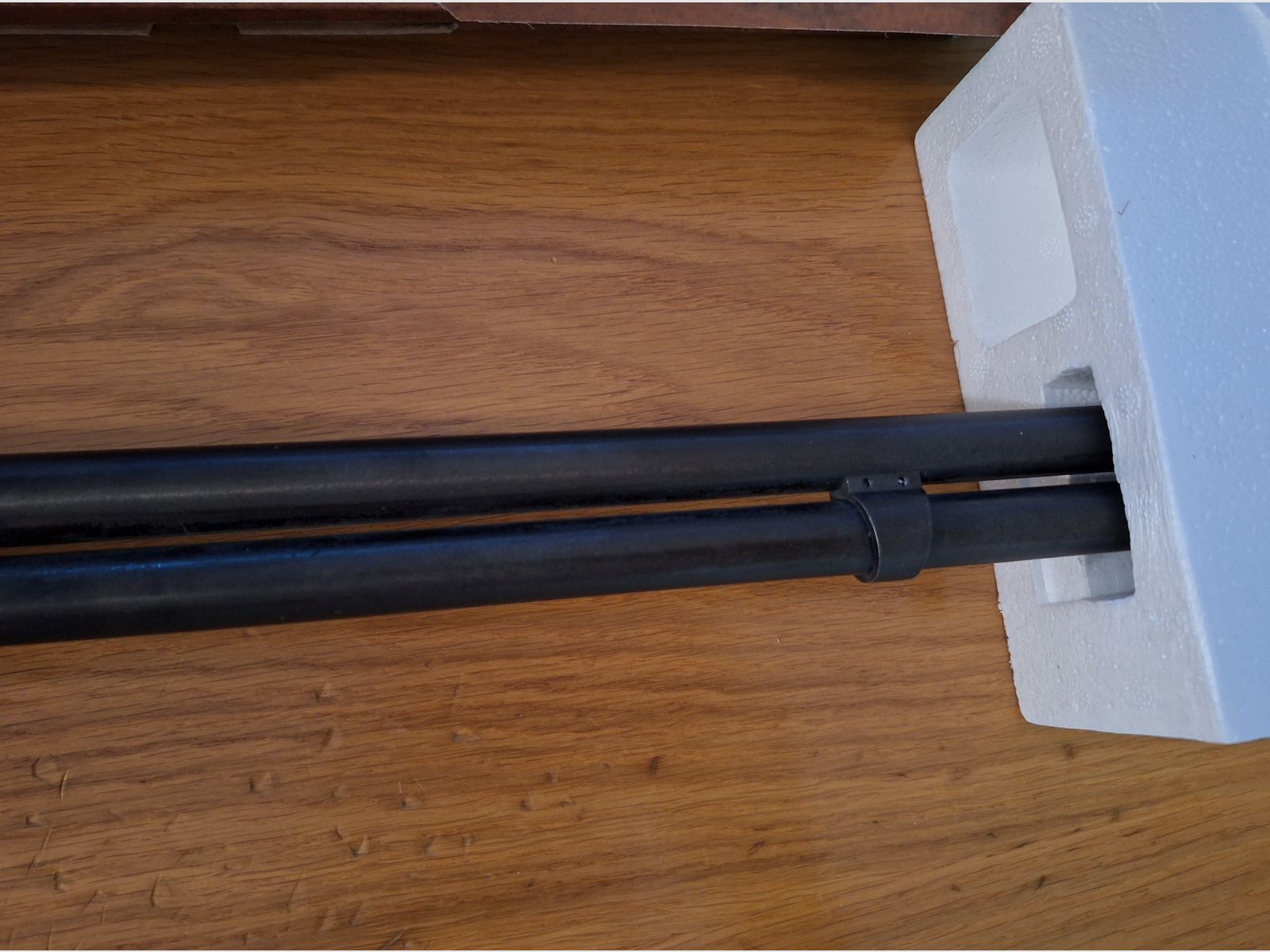 Co2 Cowboy Rifle Legends inkl. Koffer mit Schloss 4,5 mm BB und 4,5 mm Diabolo 34 Ladehülsen insgesamt!