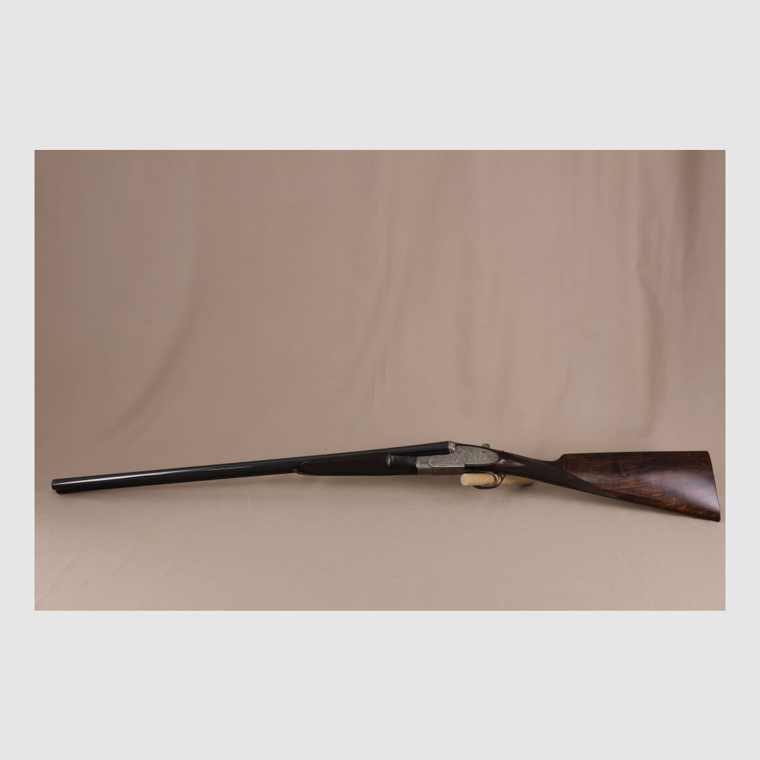 Armas Garbi side lock over and under shotgun // TOP wood / engraving / single trigger!