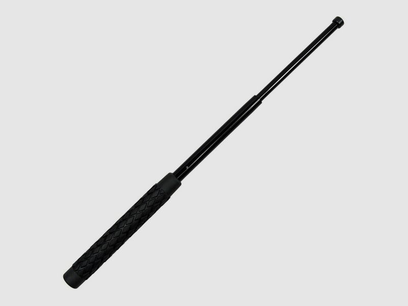 Teleskop Schlagstock 20,5/53,5cm Schwarz + Tasche