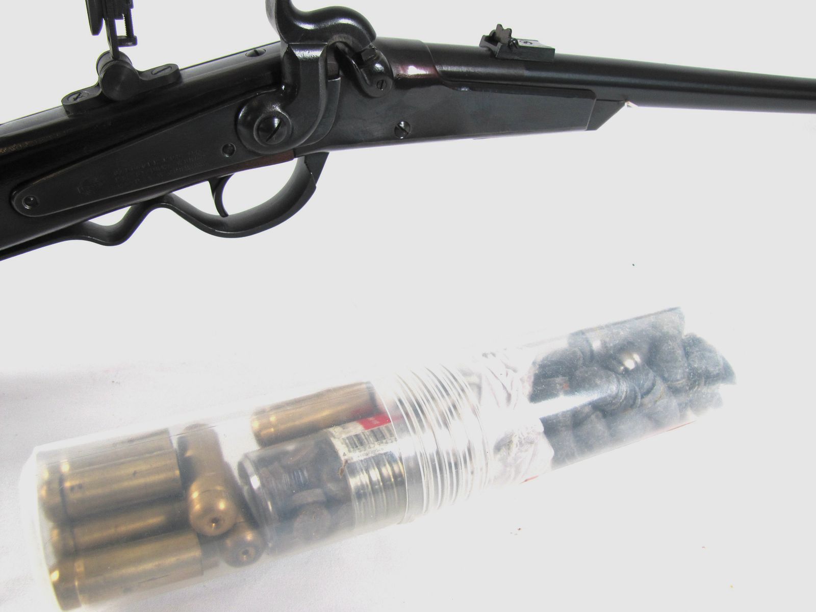 Vorderlader Wischo Gallager Mod 1860 vom Erma Werk, hergestellt in W. Deutschland,