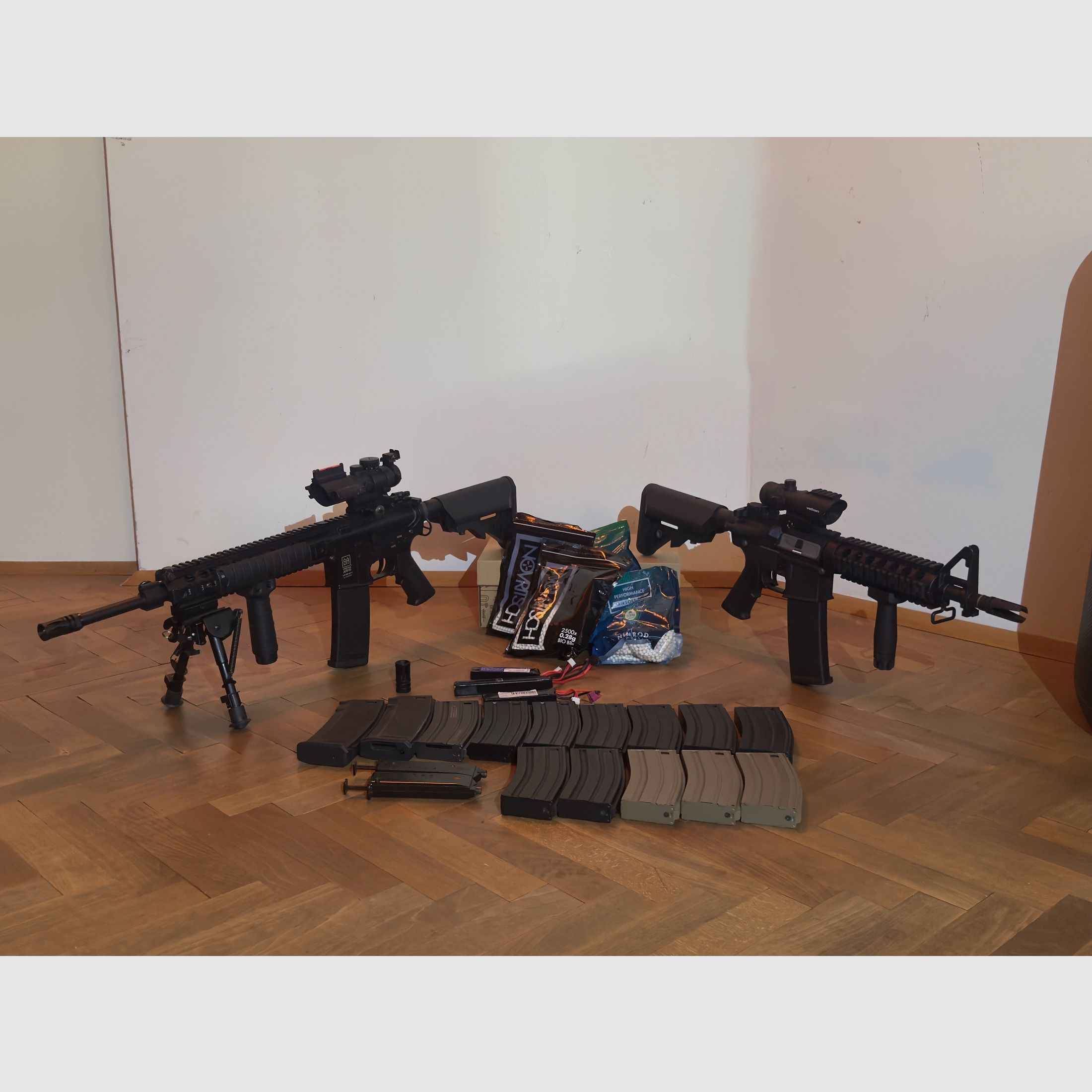 Set completo doble de Airsoft