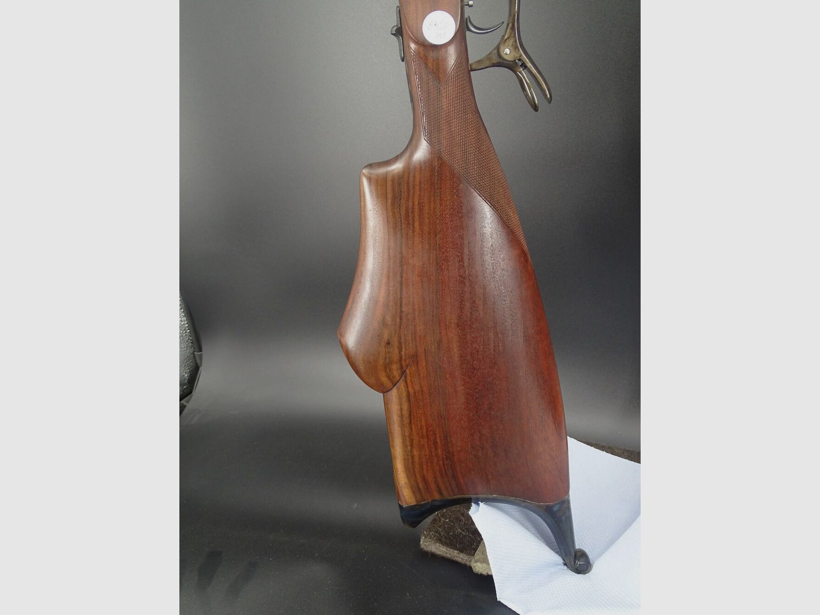 Gerd Adamy Aydt System Scheibenbüchse Kaliber 8,15x46R Bj 1998 Aydt System Achkanntlauf Stechersystem