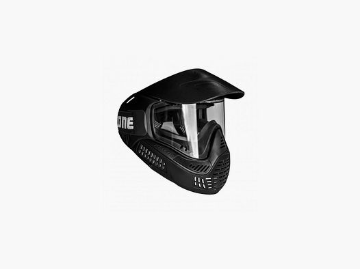 Paintballmasker One met enkel zwart scherm