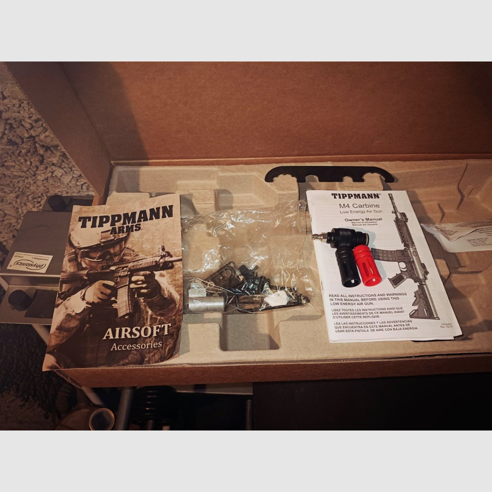 Tippmann M4 Carbine HPA set completo – usado, como nuevo – 6 magazines