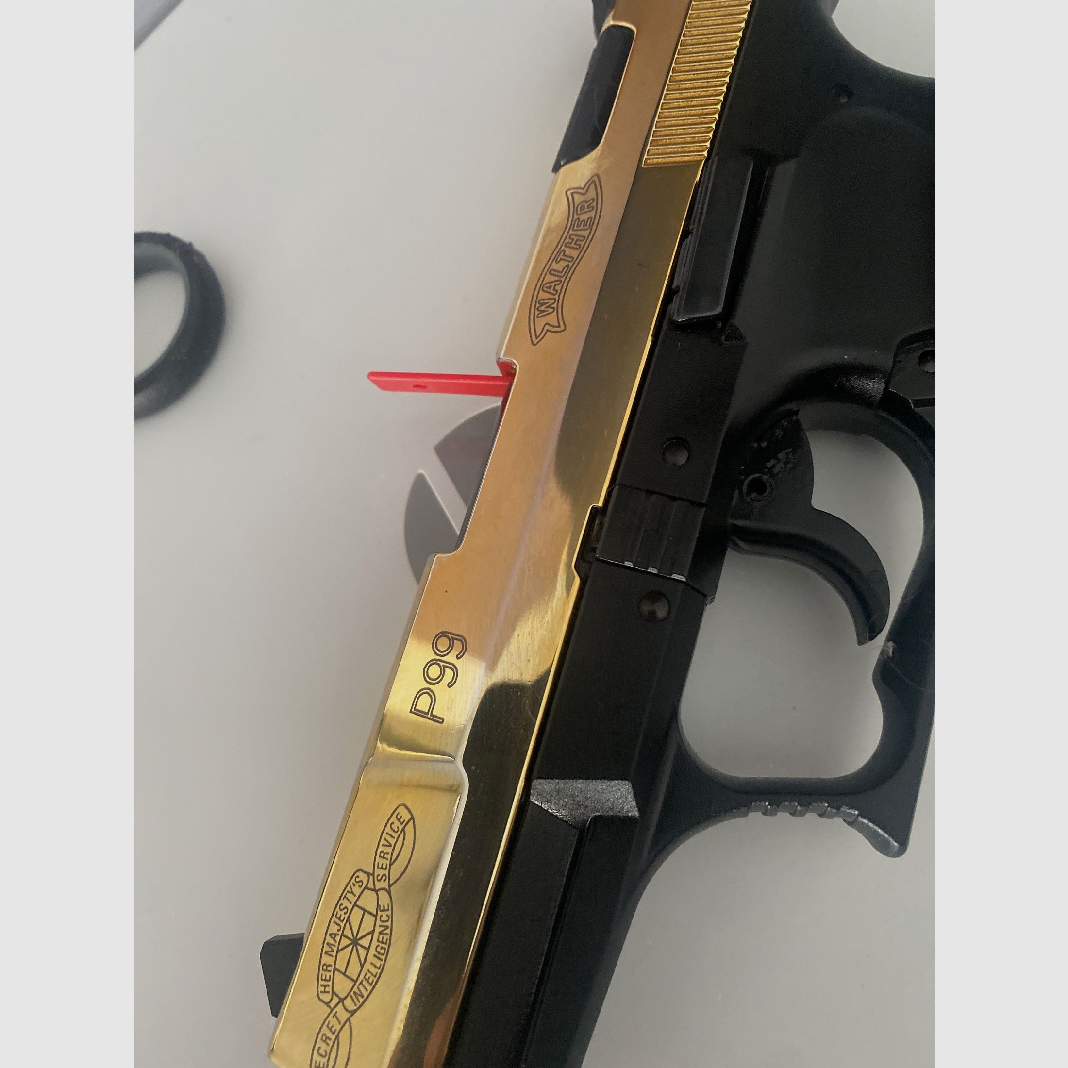 Walther P99 Gold Sonderedition James Bond PTB 637