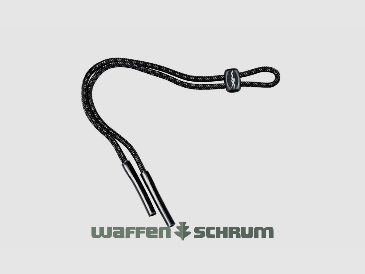 Wiley X glasses strap with rubber tips black