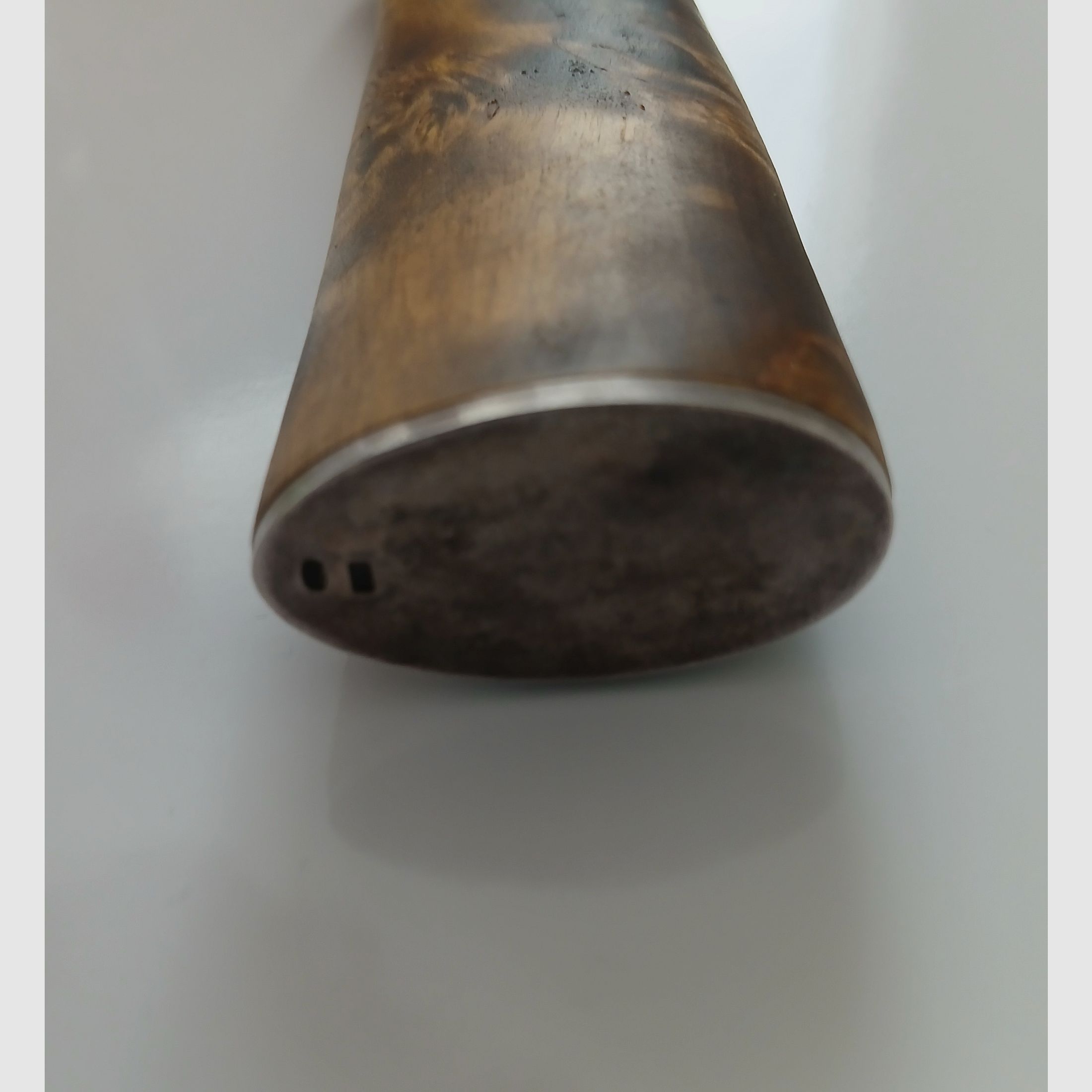 Heimo Roselli Jagdmesser Damast Sterlingsilber
