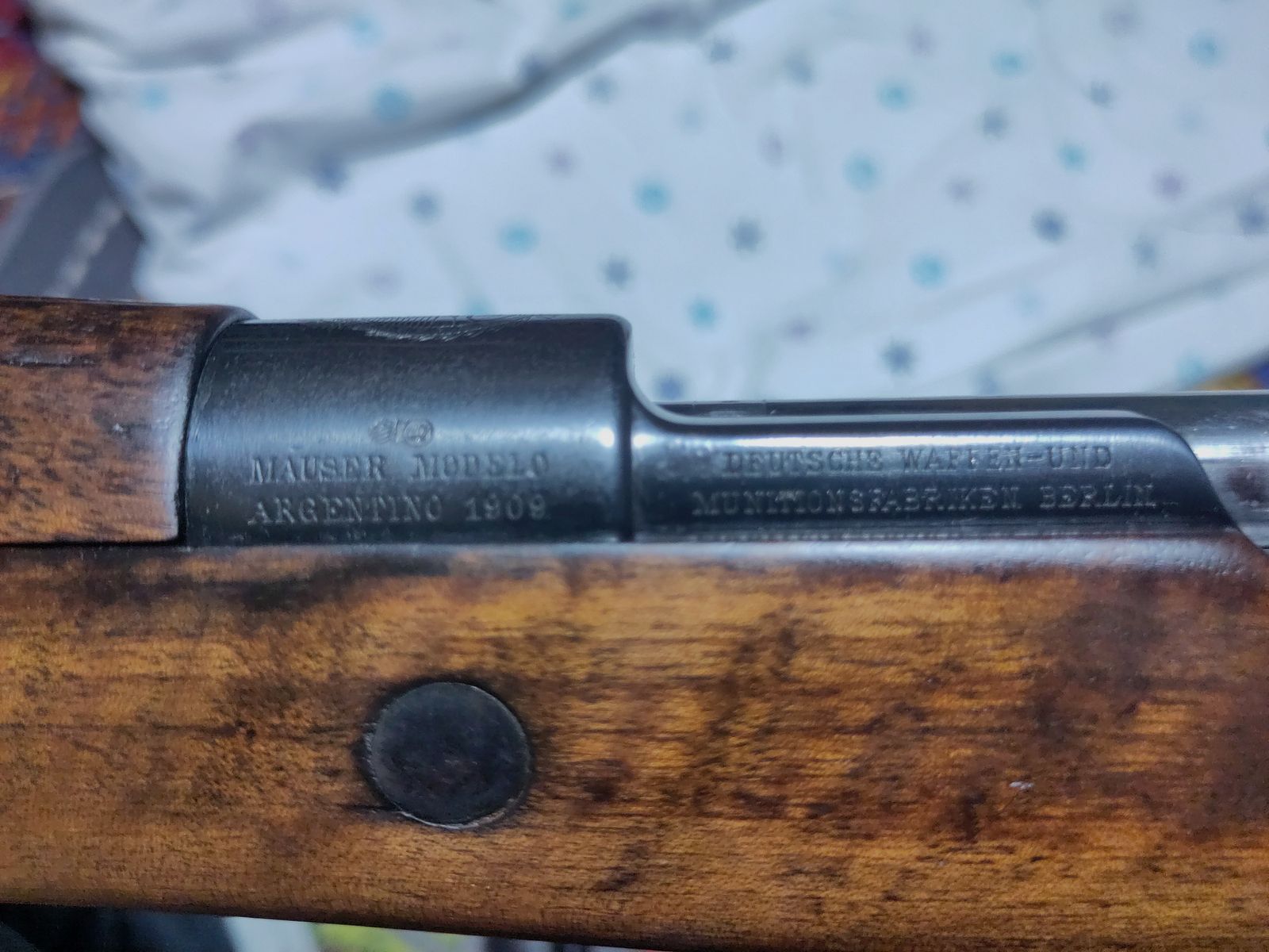 Argentyński karabinek kawaleryjski Mauser Modelo 1909, produkcja DWM