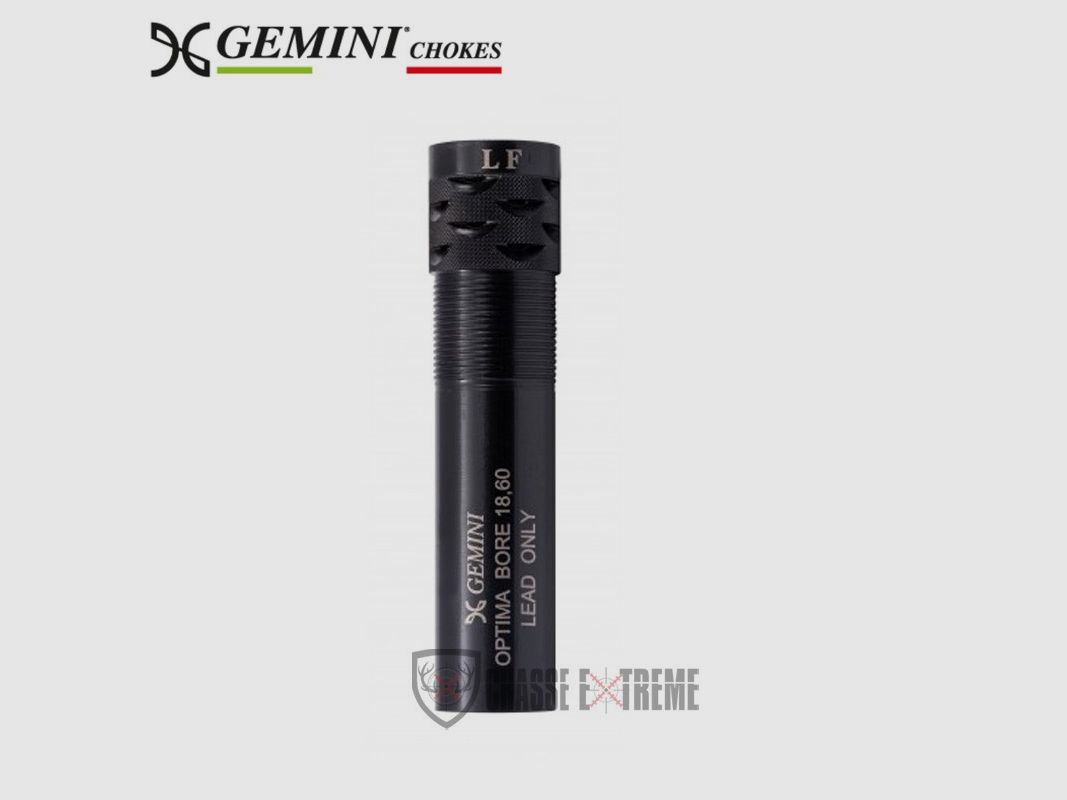 Choke GEMINI Ported +20 mm Titanio Optima Cal 12
