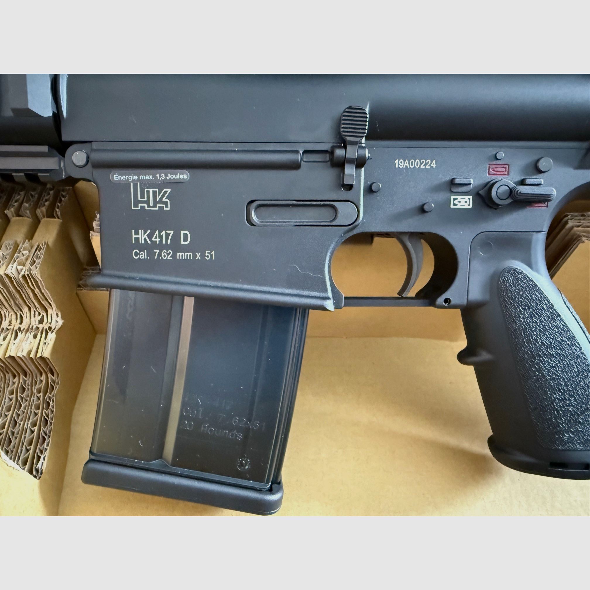 Umarex Heckler & Koch HK470GBB inkl. 4-12x50 Zielfernrohr beleuchtet Entfernungsmesser
