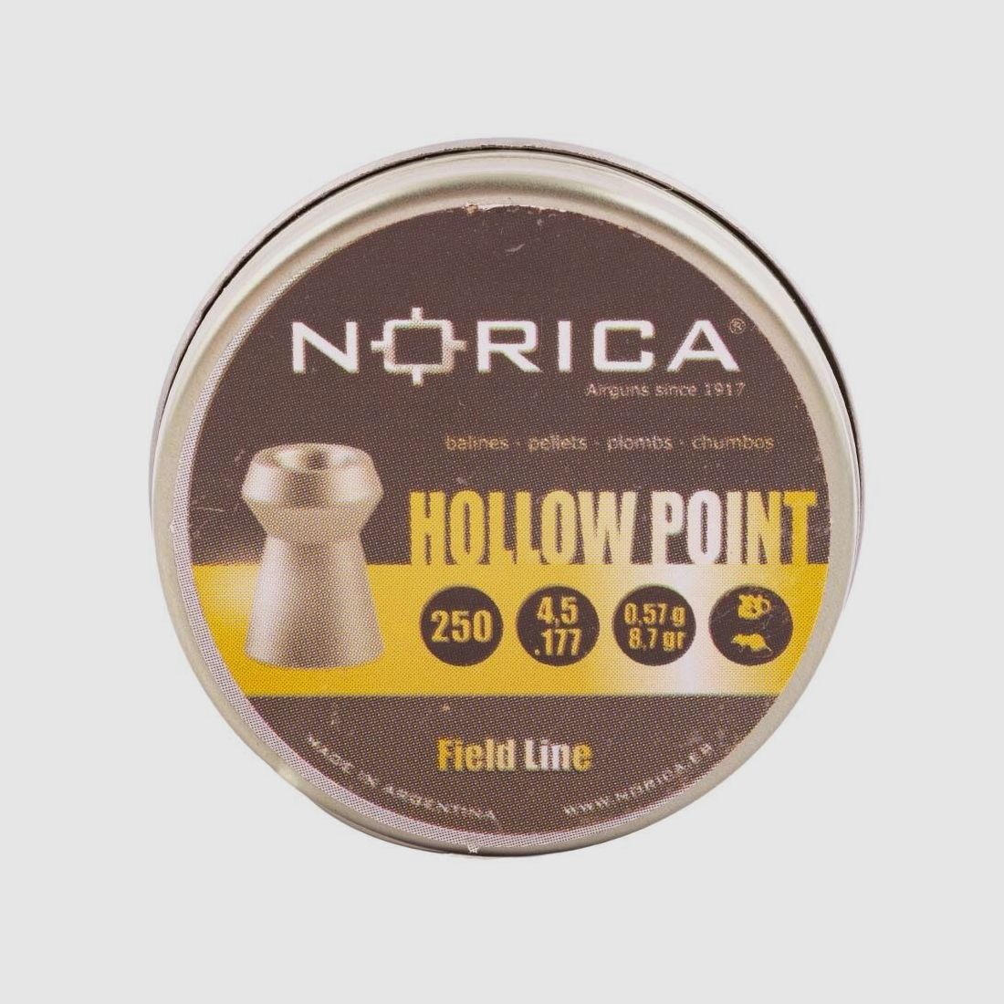 Norica Diabolo Hollow Point 4.5 mm / 0.57 g / 250 pcs