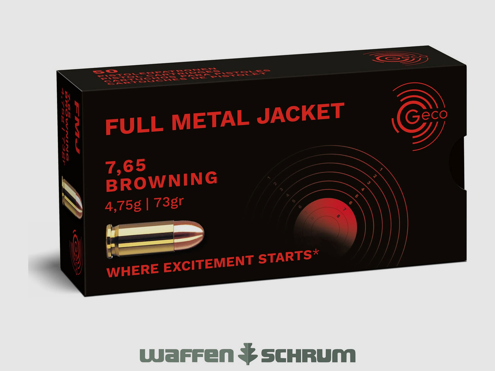 Geco VMR 4.75g - 73gr 7.65Browning