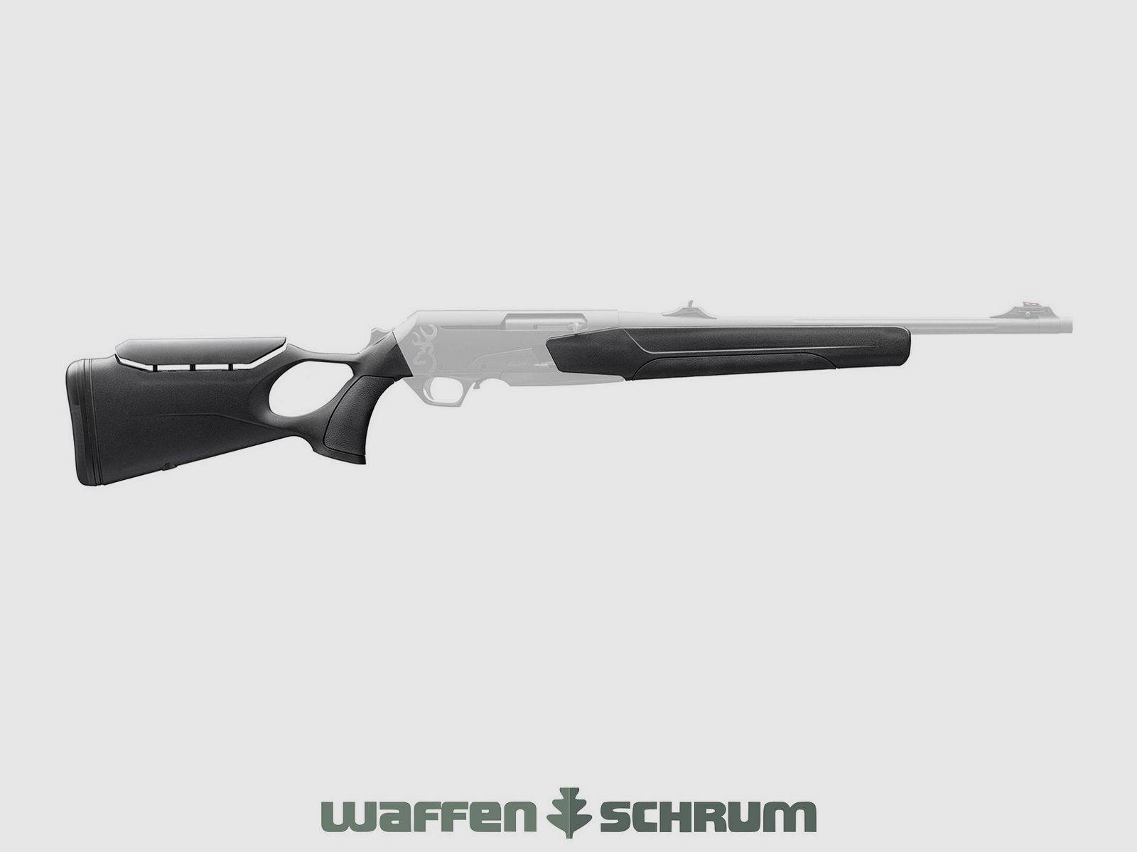 Browning BAR 4X et Maral 4X Composite Noir/Noir Crosse à Trou / Dos de Crosse Réglable