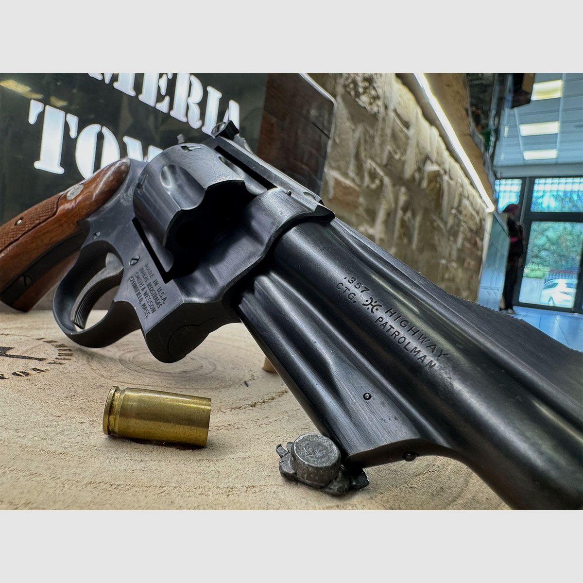 GEBRAUCHT – REVOLVER – SMITH & WESSON MOD. 28-2 HIGHWAY PATROLMAN 4" Kal. 357 Mag., Bild 6 von 7