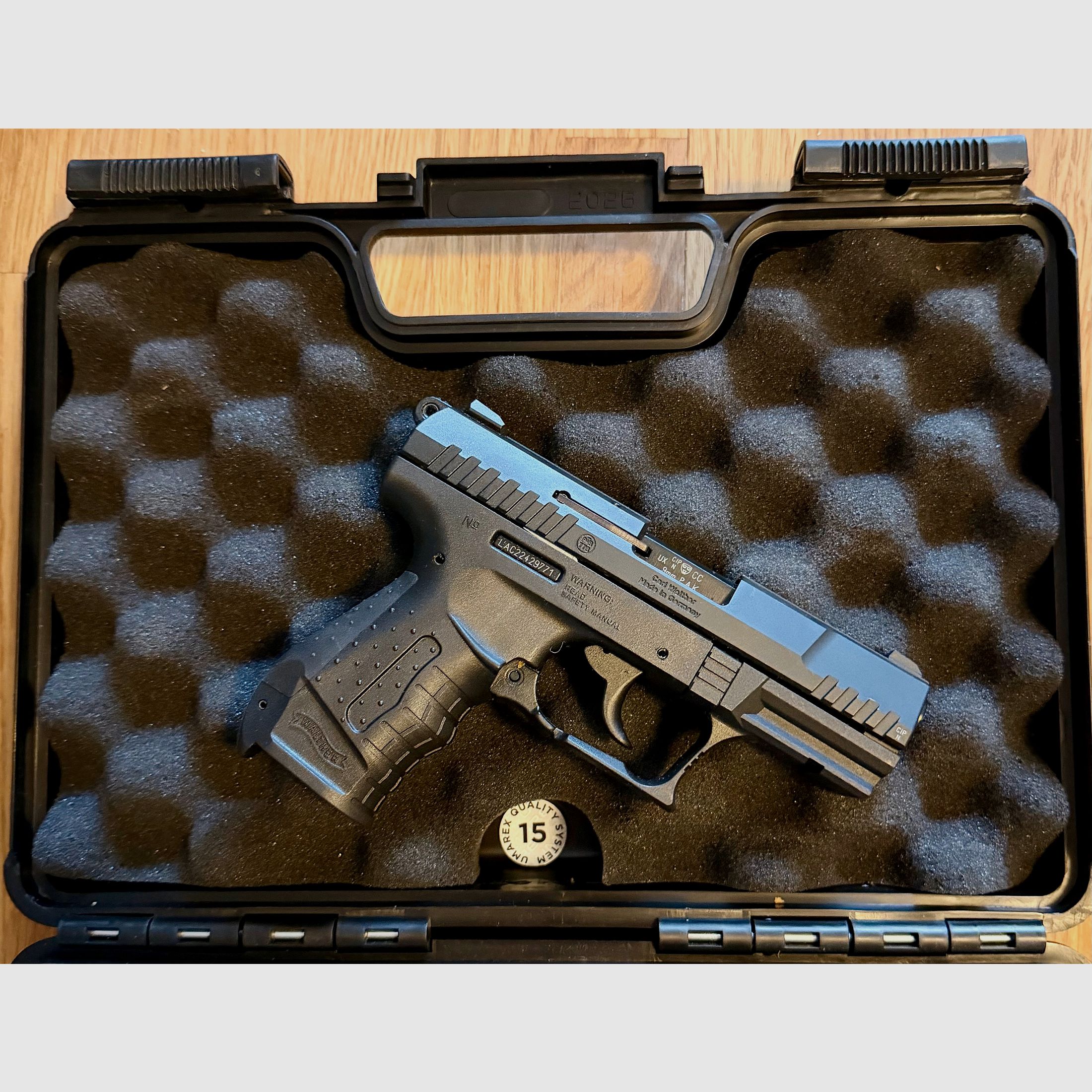 Umarex Walther P22 Ready blank firing pistol – unused – PTB