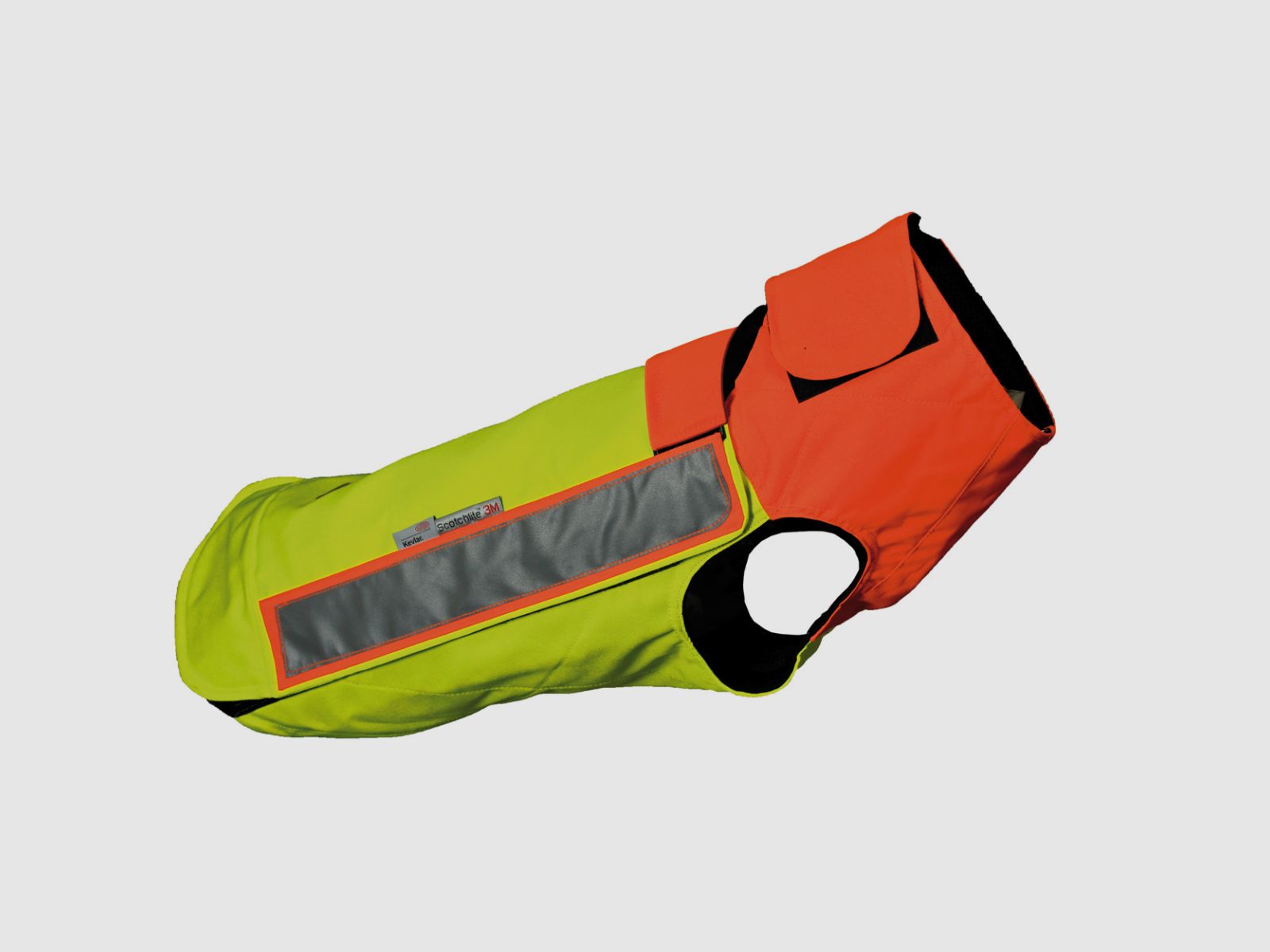 HUBERTUS Dog Protection Vest Yellow/ Orange