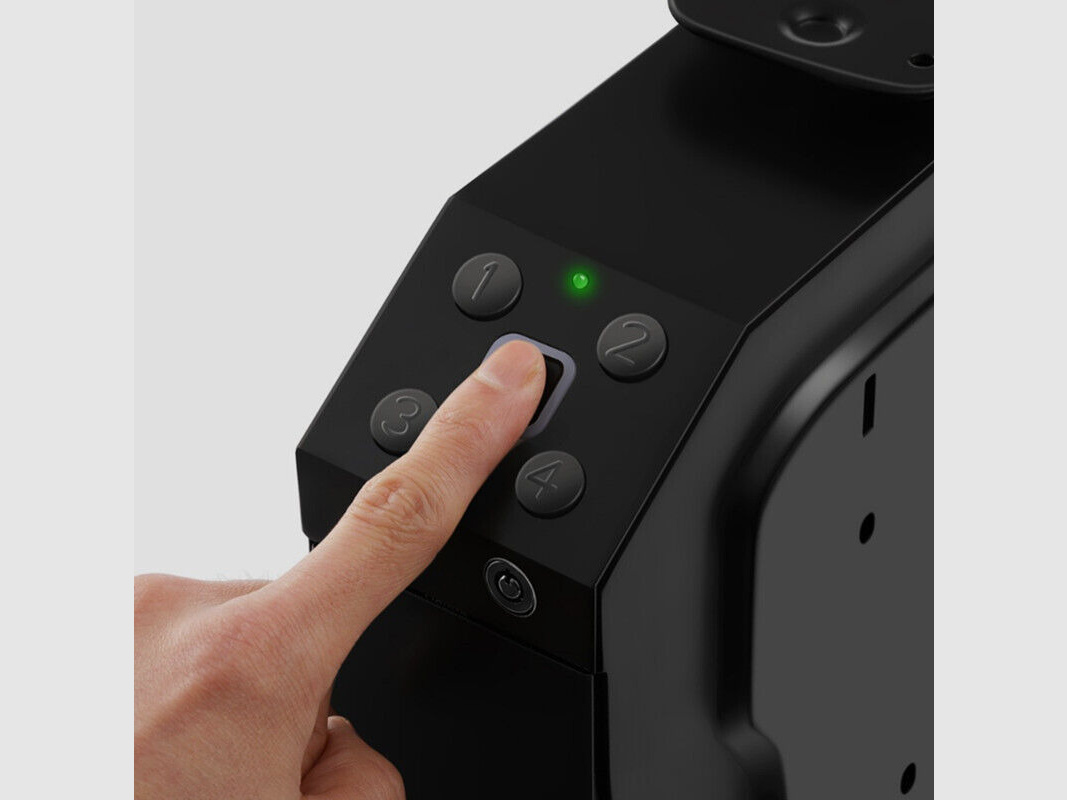 Caja fuerte para pistolas con huella dactilar, resistente al fuego