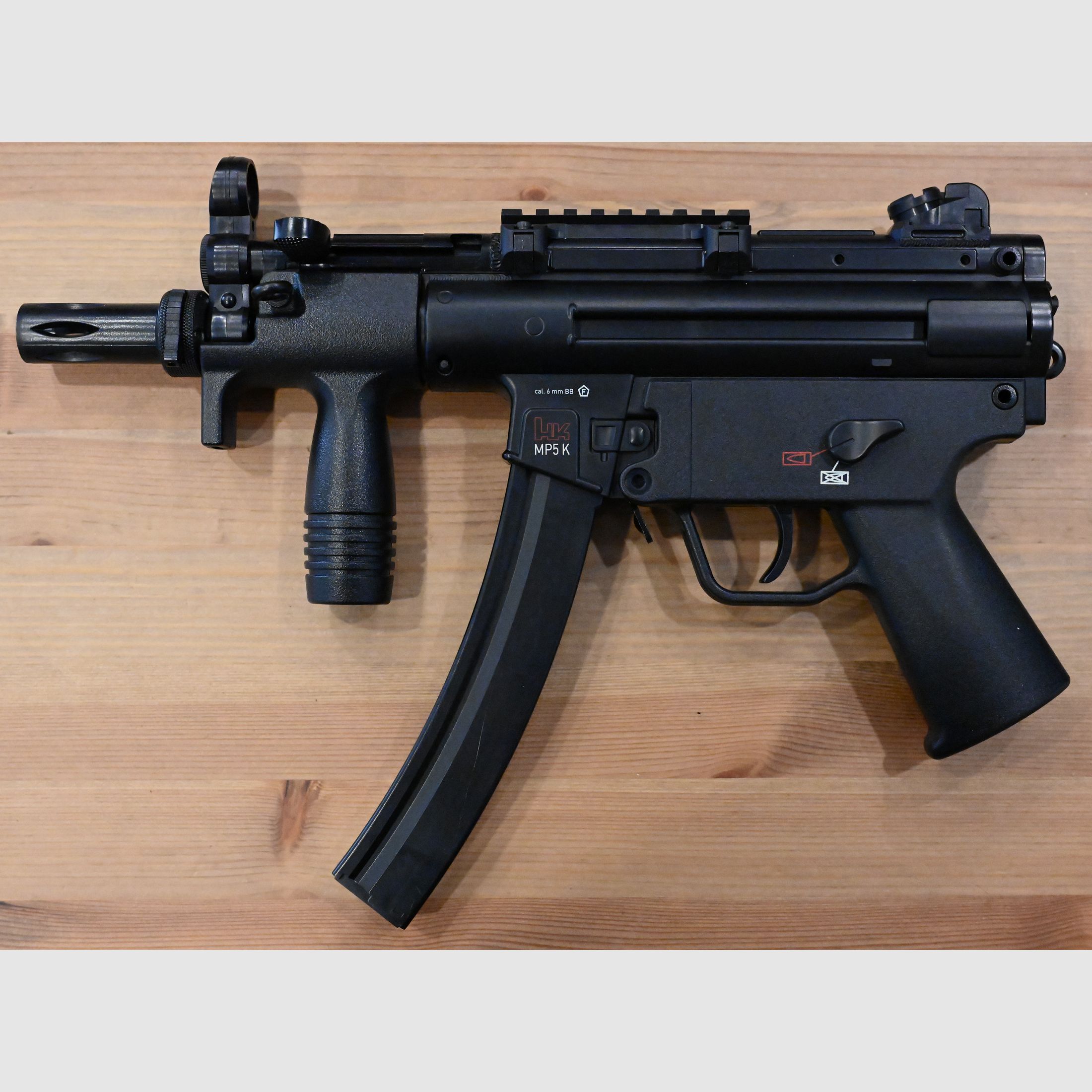 HK MP5K Co2 Airsoft inkl Zubehör
