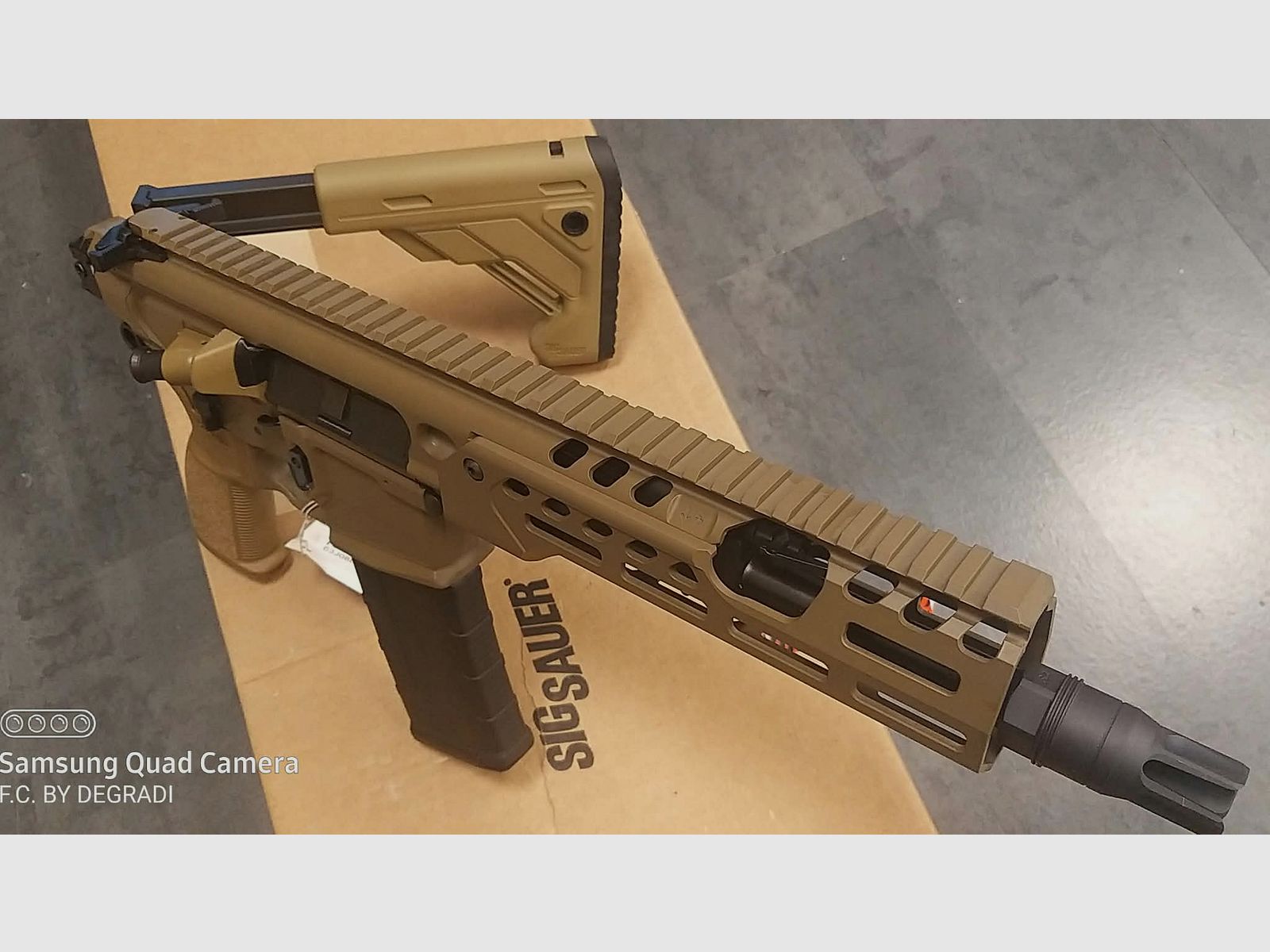 SIG SAUER MCX SBR 9” FDE KALIBER 300 BLK, Bild 3 von 4