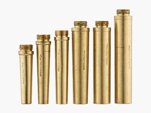 Set of 5 or 6 pourers Cal. .18 to .100 - 6 pourers: .18 / .21 / .30 / .48 / .72 / .84 gr