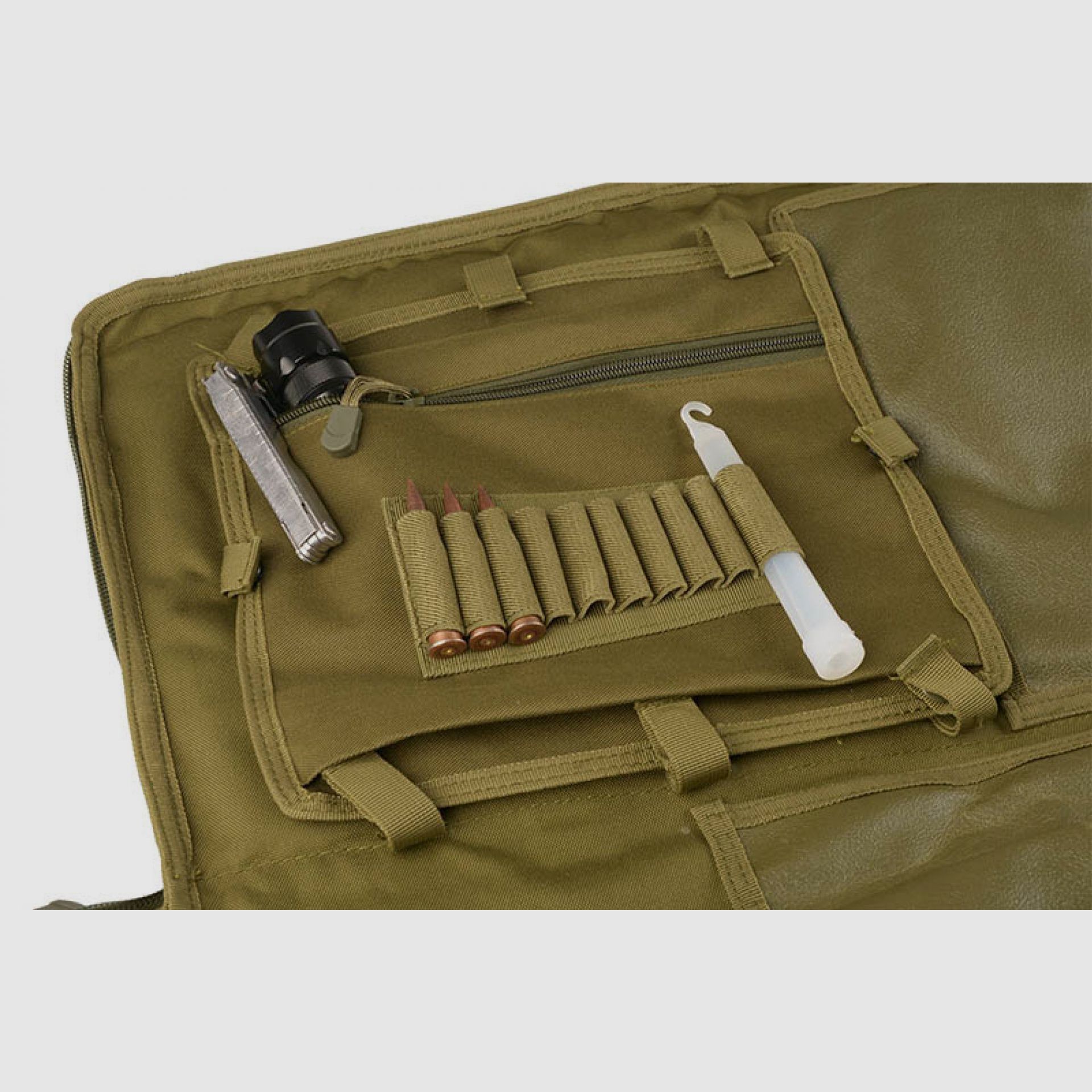 Custodia per arma con tappetino da tiro – Verde oliva, immagine 9 di 10