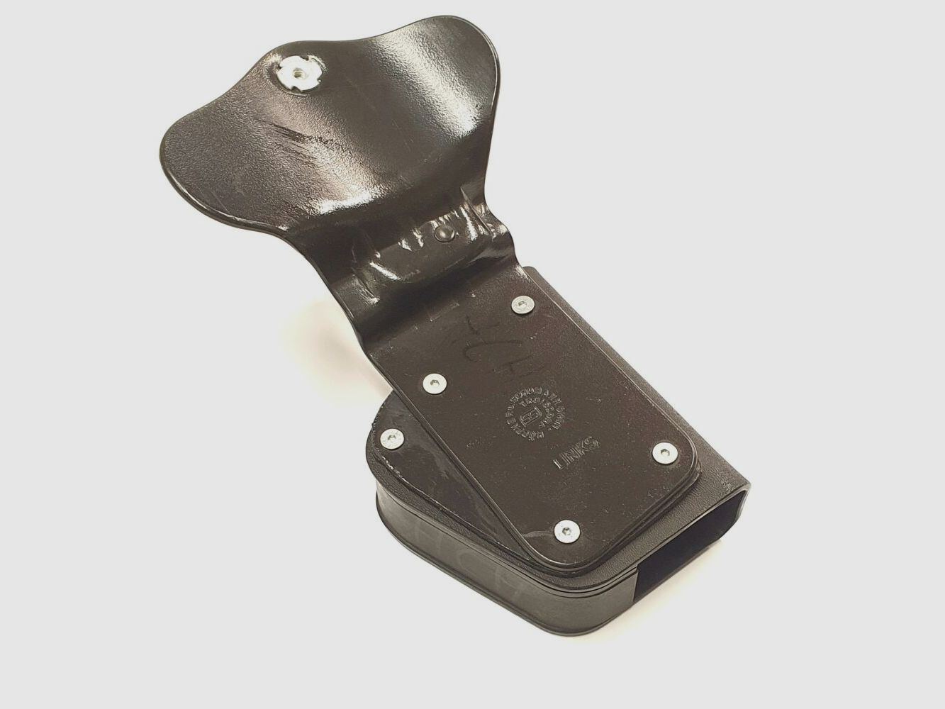Holster voor Glock 17, 19, 45 enz. van Höppne en Schumann, links