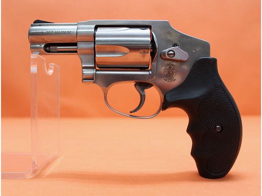 Smith & Wesson/S&W	 Revolver .357Magnum Smith&Wesson/ S&W640-3 Stainless, 2 1/8" Lauf mit Rampenkorn/ Gummigriff/ DAO