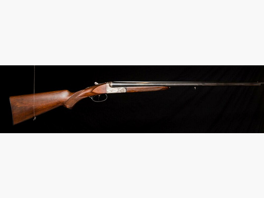 elegante Doppelflinte mit umfassender Gravur