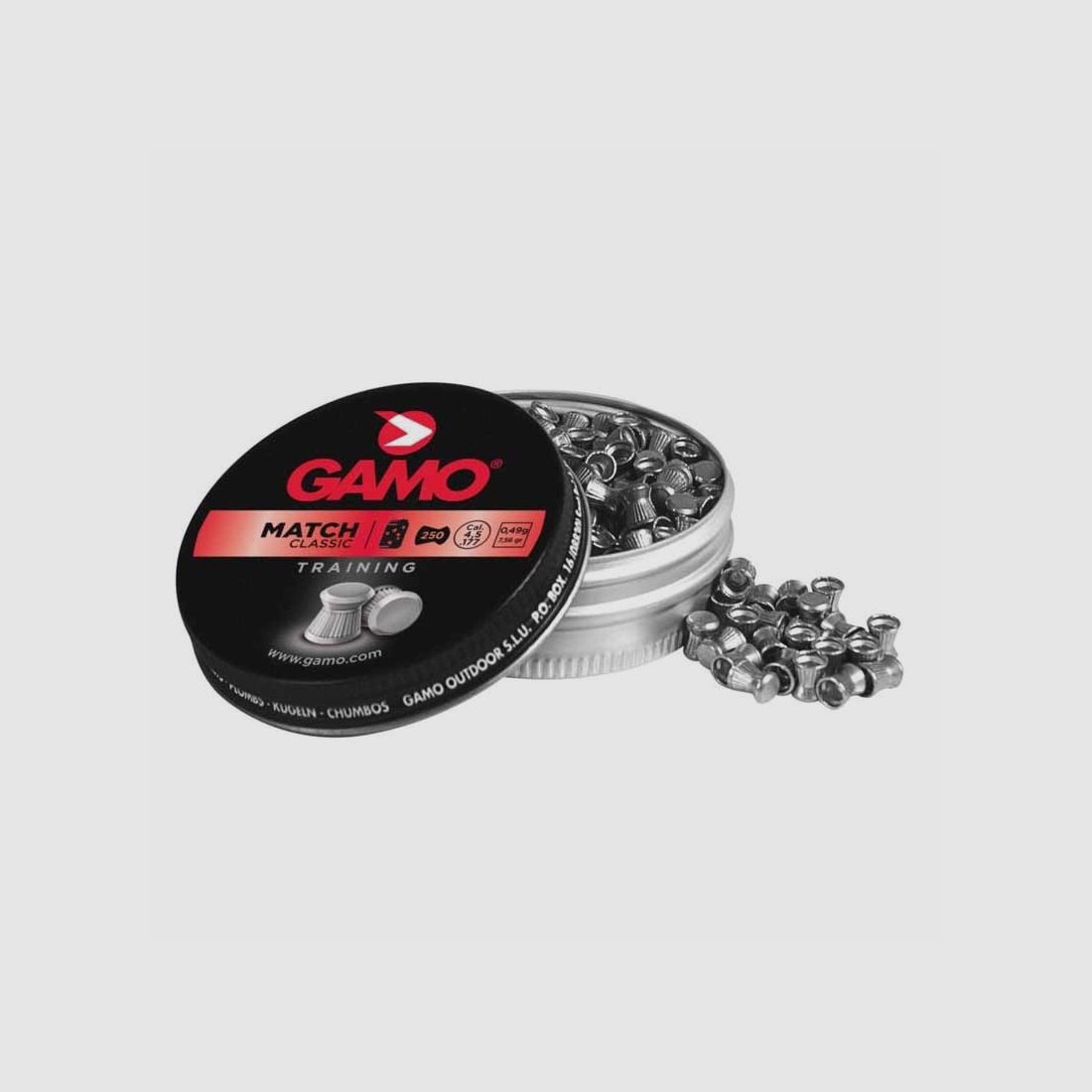 Gamo Match Diabolos Dose 250 Stk. Kal. 4,5, Bild 2 von 2