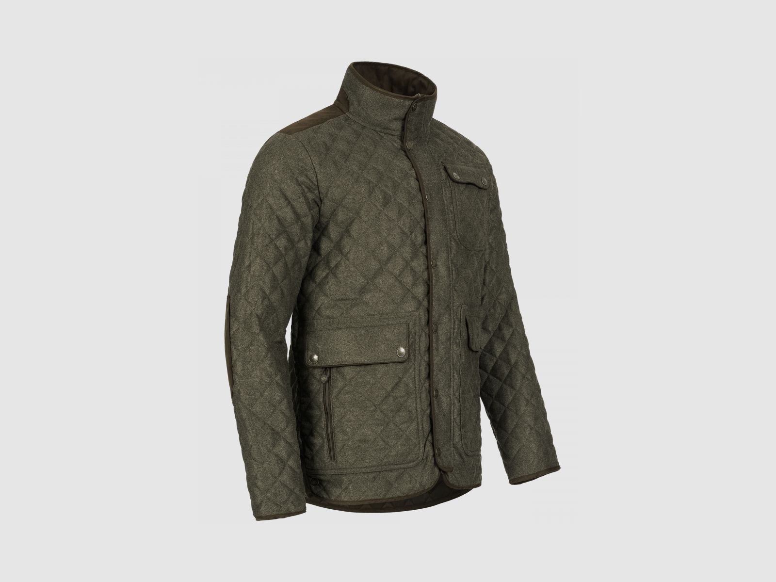 BLASER Herren Vintage Jacke Miles Olive Melange- Black